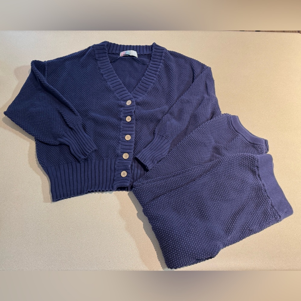 Free People Beach Hailee cardigan set